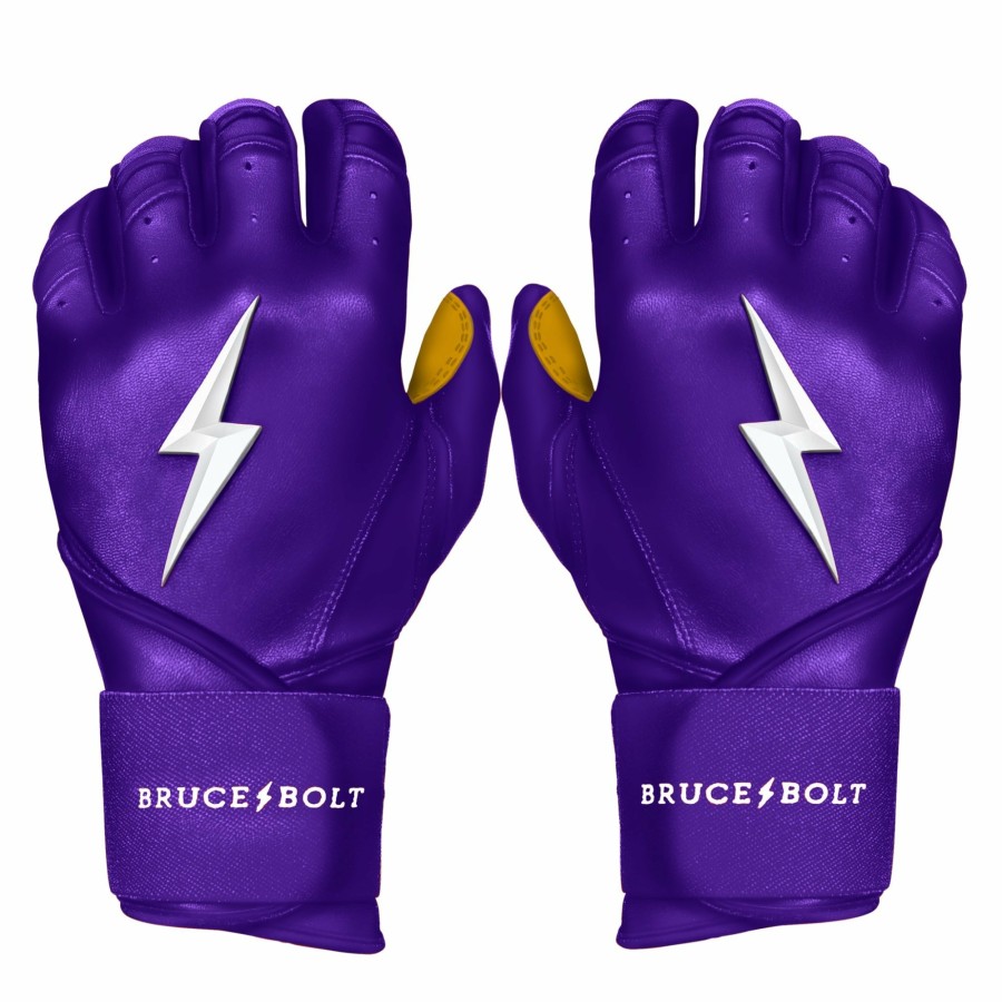 BRUCE BOLT Long Cuff Batting Gloves | Batting Gloves