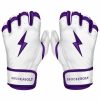 BRUCE BOLT Chrome Series Short Cuff Batting Gloves | Batting Gloves