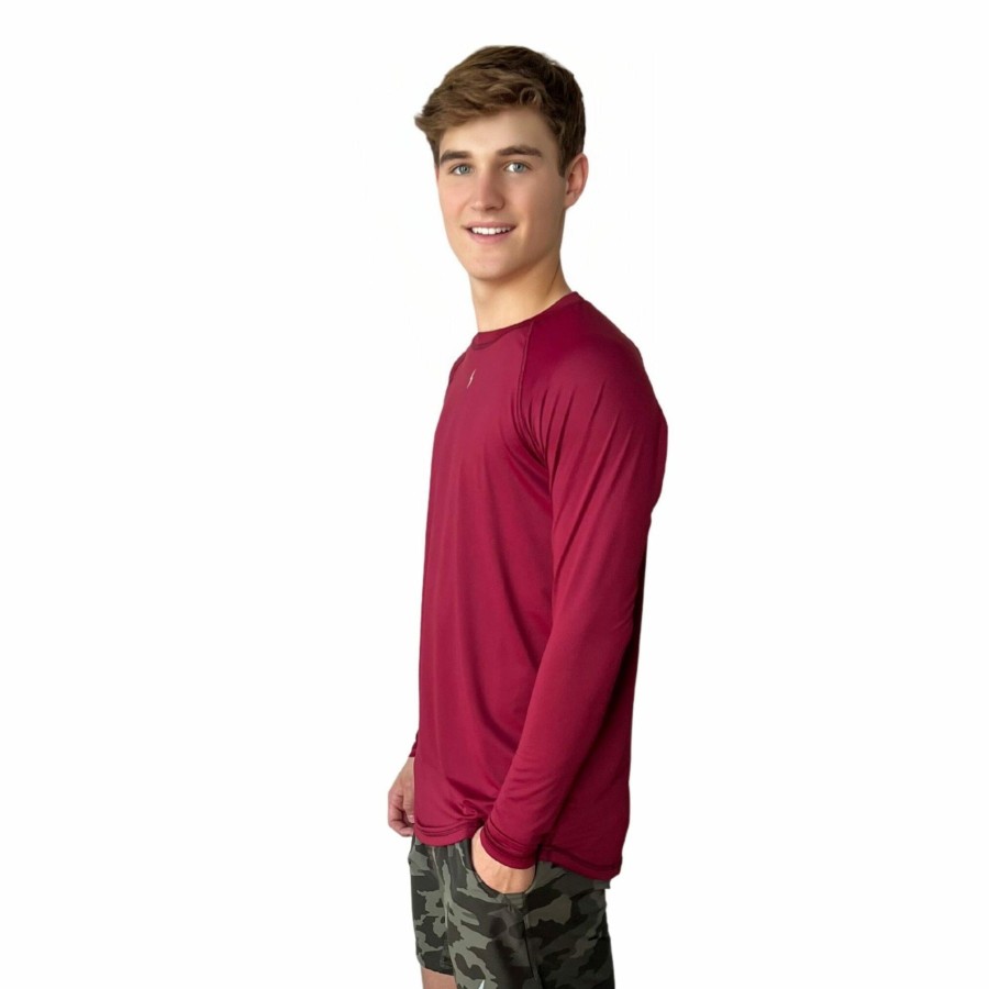 BRUCE BOLT Long Sleeve Performance T-Shirt With Reflective Bolt | Performance Tees