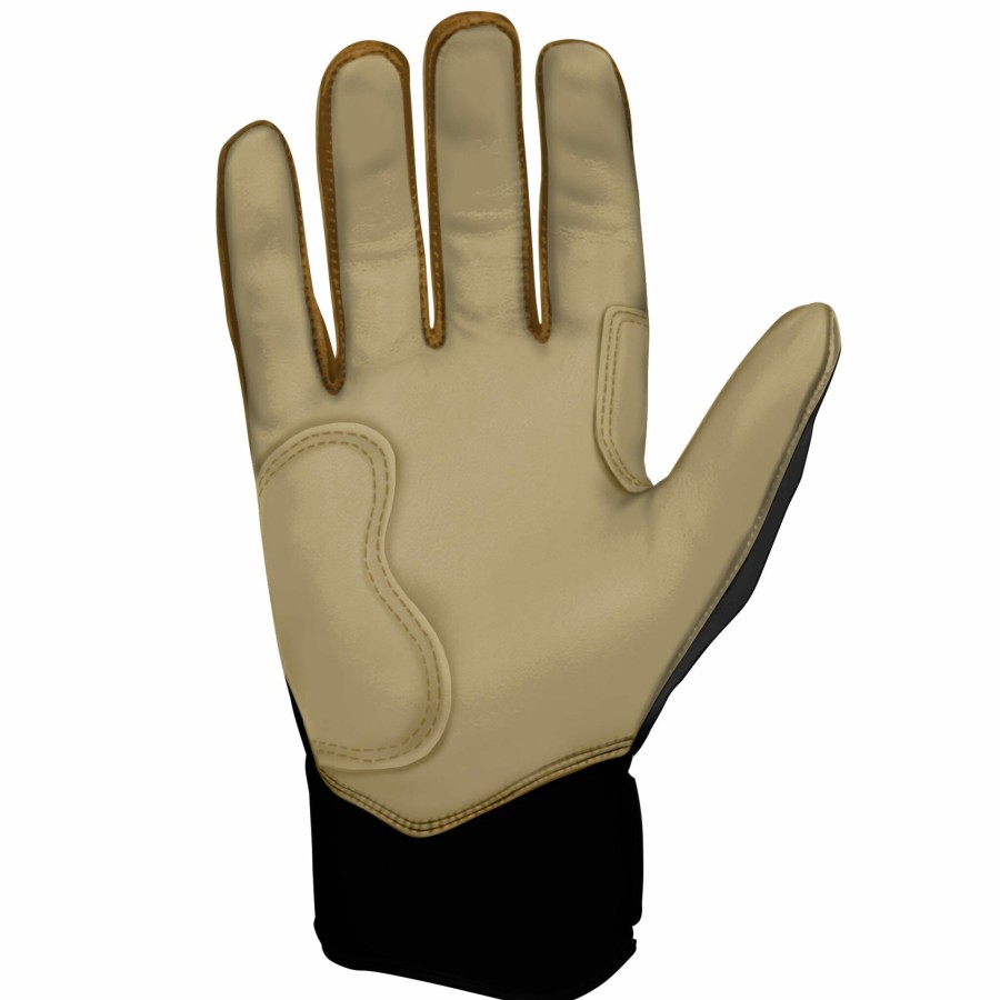 BRUCE BOLT Gold Series Short Cuff Batting Gloves | Gold Series