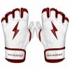 BRUCE BOLT Chrome Series Short Cuff Batting Gloves | Chrome Series