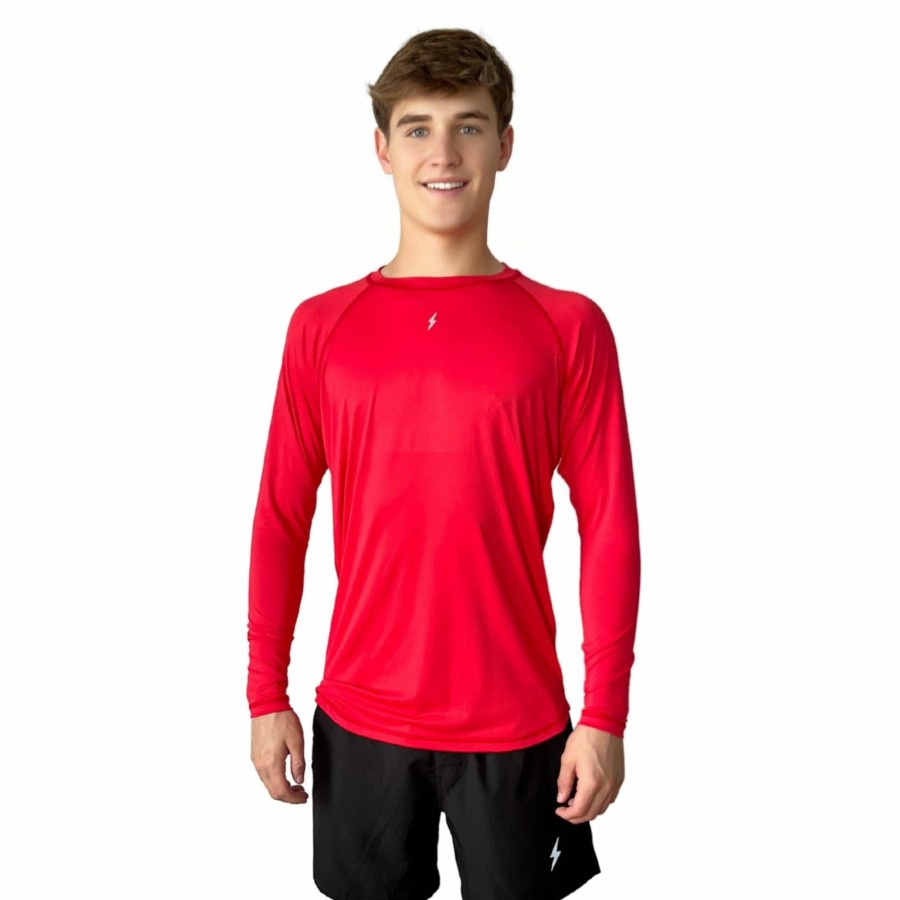 BRUCE BOLT Long Sleeve Performance T-Shirt With Reflective Bolt | Performance