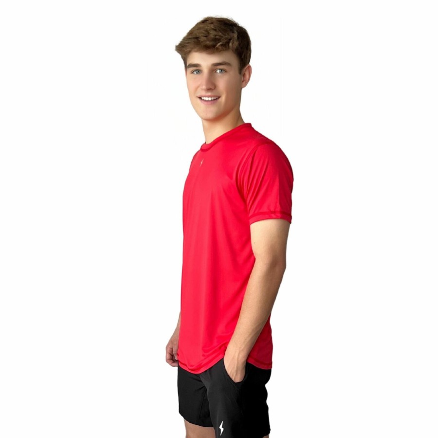 BRUCE BOLT Short Sleeve Performance T-Shirt With Reflective Bolt | Performance Tees