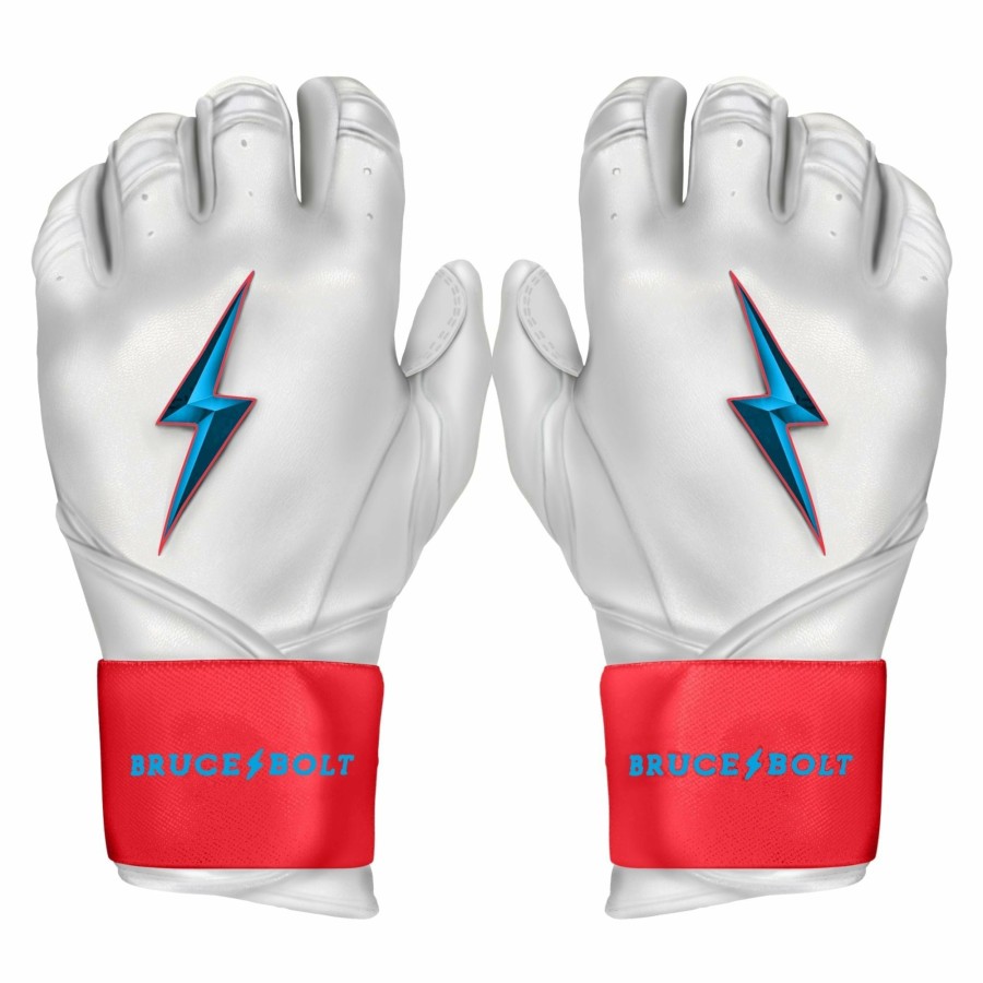 BRUCE BOLT Miami Series Long Cuff Batting Gloves | Batting Gloves