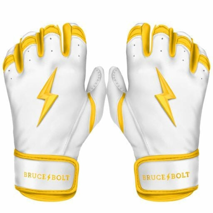 BRUCE BOLT Chrome Series Short Cuff Batting Gloves | Chrome Series