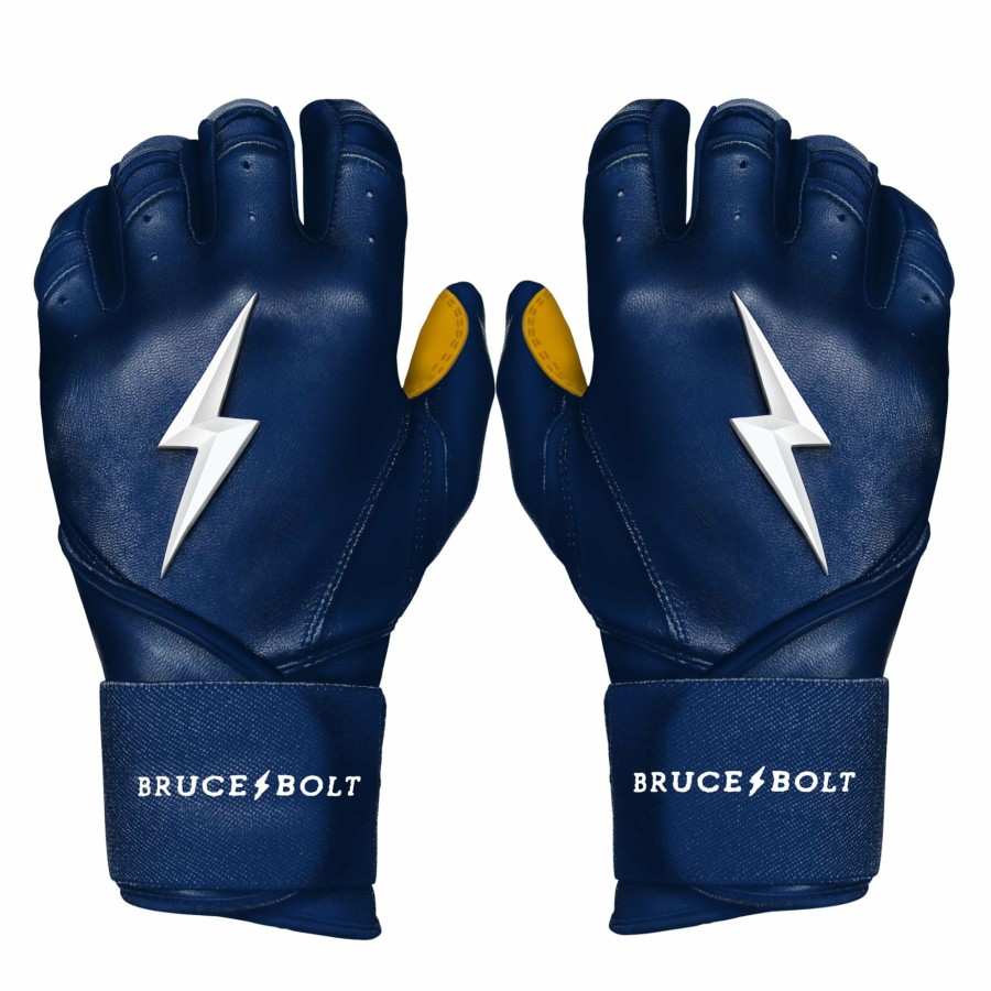 BRUCE BOLT Long Cuff Batting Gloves | Batting Gloves