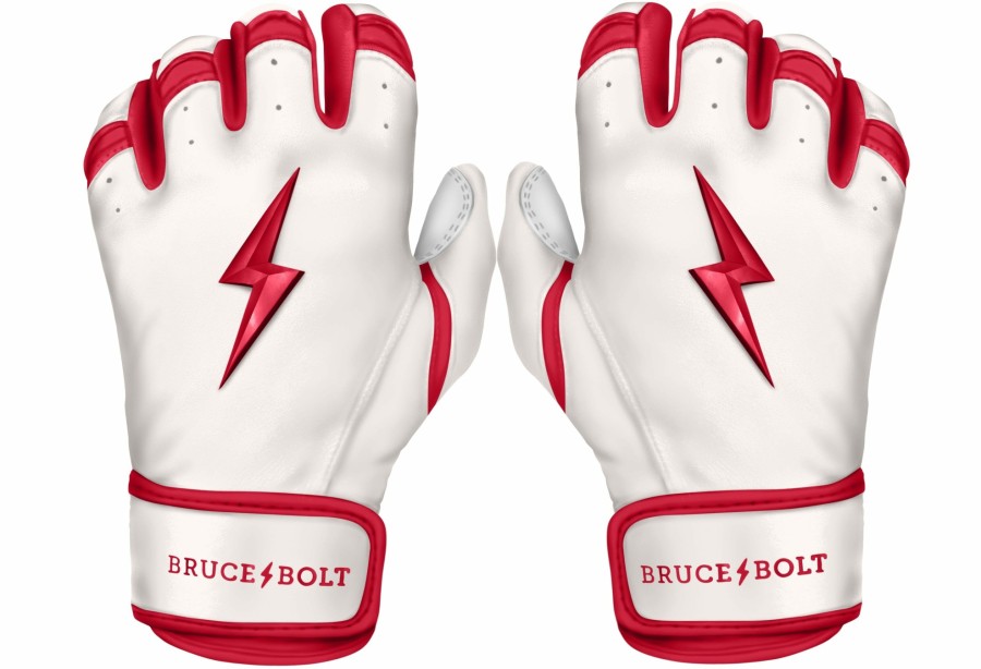 BRUCE BOLT Chrome Series Short Cuff Batting Gloves | Chrome Series