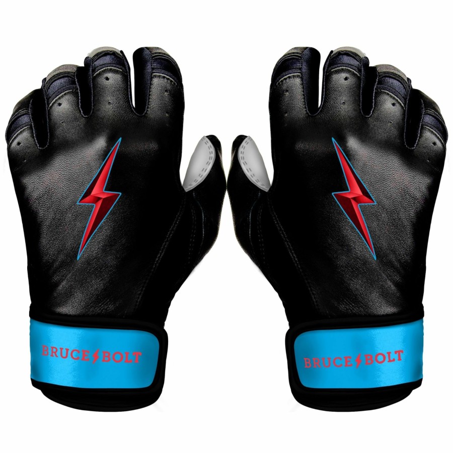 BRUCE BOLT Miami Series Short Cuff Batting Gloves | Signature Series