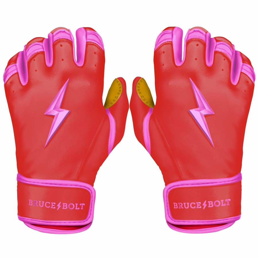 BRUCE BOLT Bader Series Short Cuff Batting Gloves | Batting Gloves