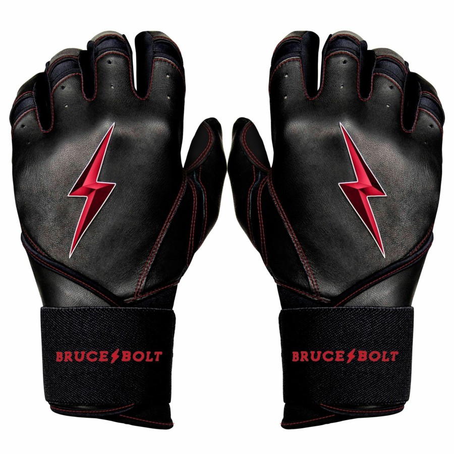 BRUCE BOLT Tc42 Series Long Cuff Batting Gloves | Batting Gloves