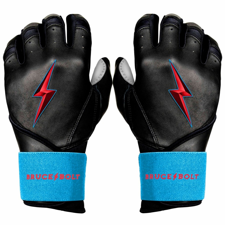 BRUCE BOLT Miami Series Long Cuff Batting Gloves | Signature Series