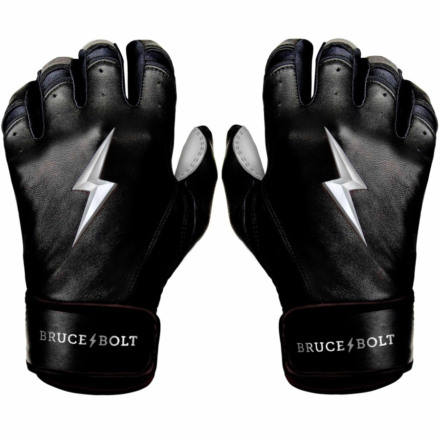 BRUCE BOLT Chrome Series Short Cuff Batting Gloves | Chrome Series