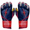 BRUCE BOLT Patriot Series Long Cuff Batting Gloves | Patriot Series