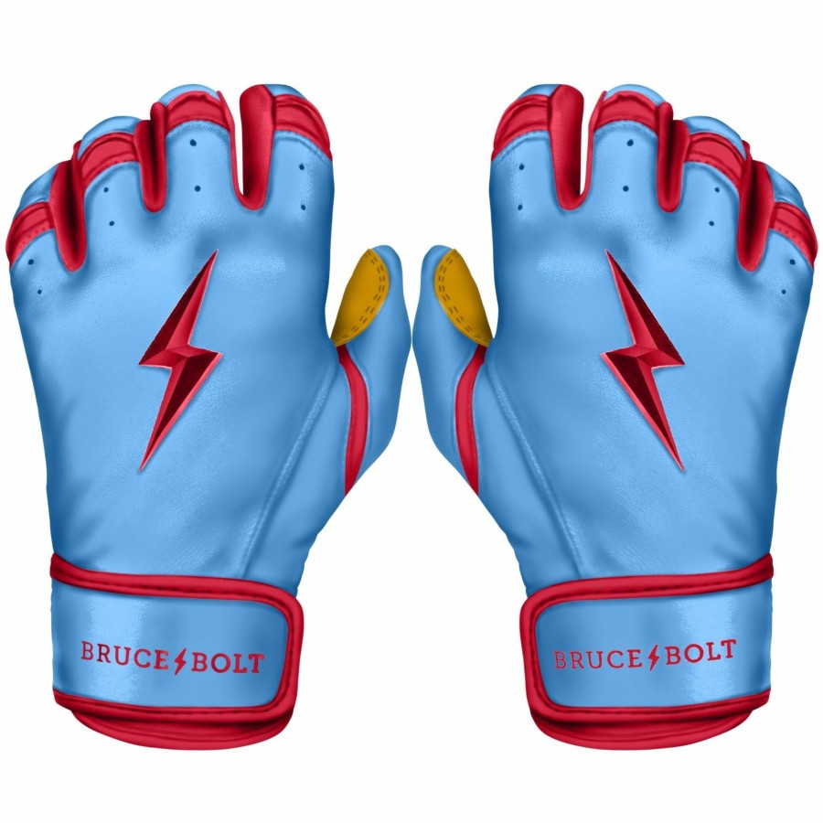 BRUCE BOLT Bader Series Short Cuff Batting Gloves | Signature Series