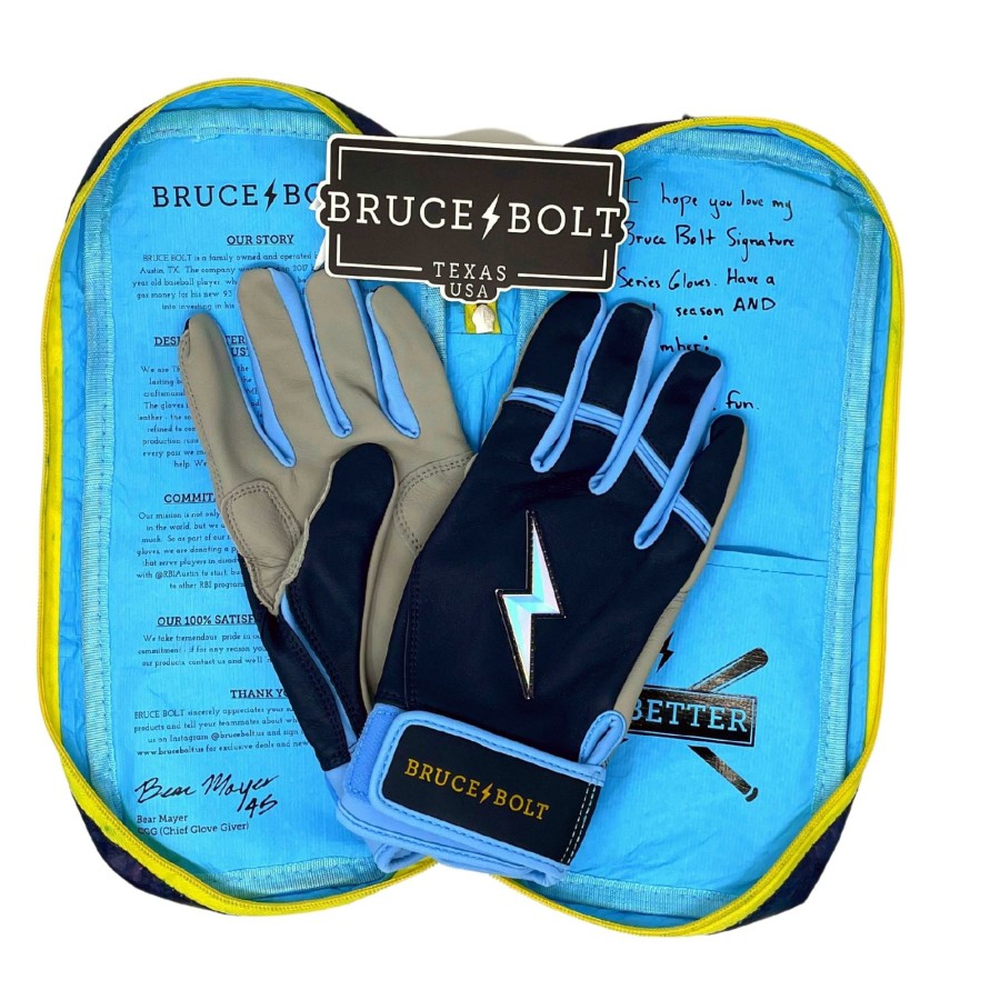 BRUCE BOLT Phillips Series Short Cuff Batting Gloves | Batting Gloves