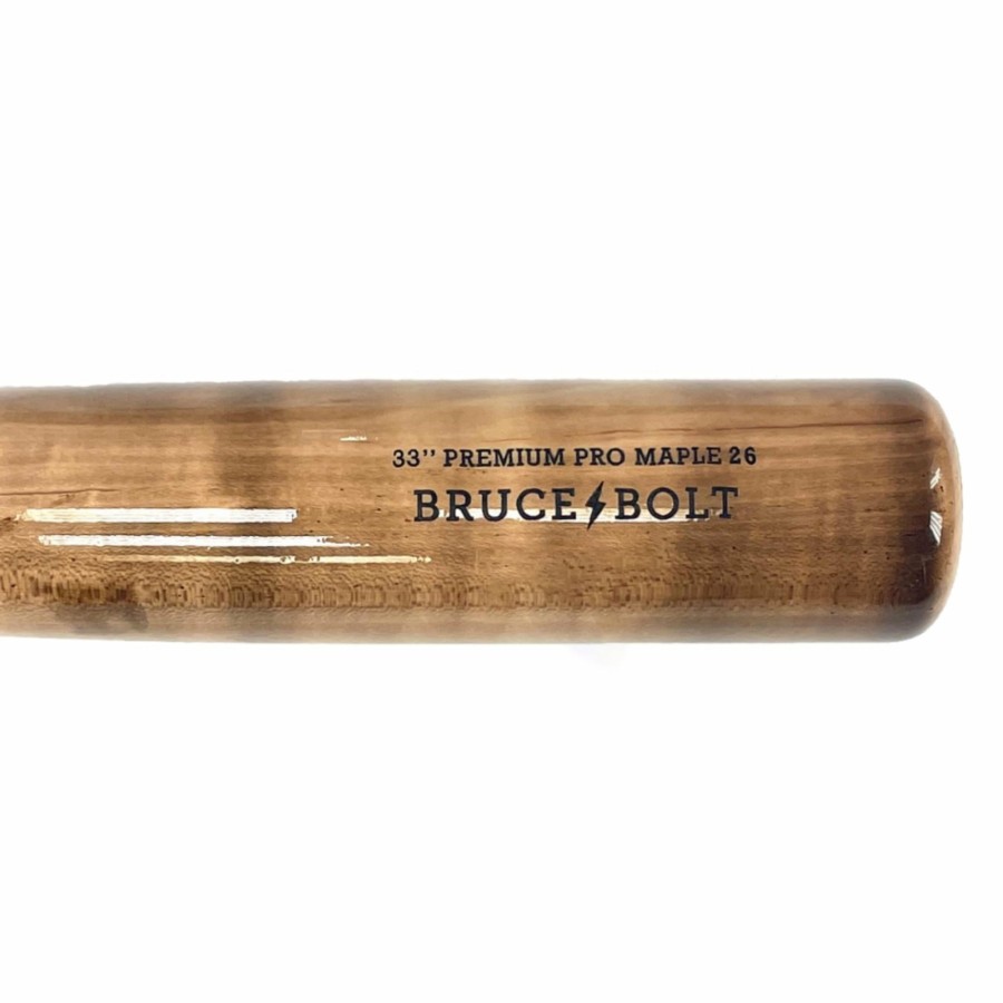 BRUCE BOLT Stock Premium Pro Wood Bat | Stock Wood Bats