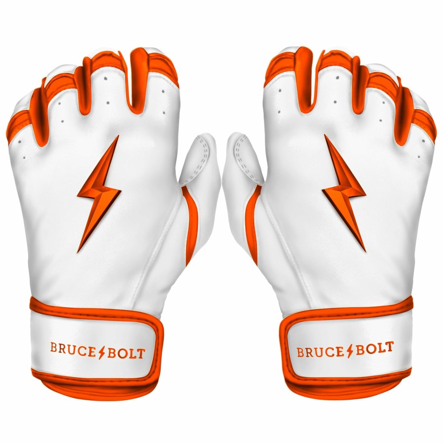 BRUCE BOLT Chrome Series Short Cuff Batting Gloves | Chrome Series