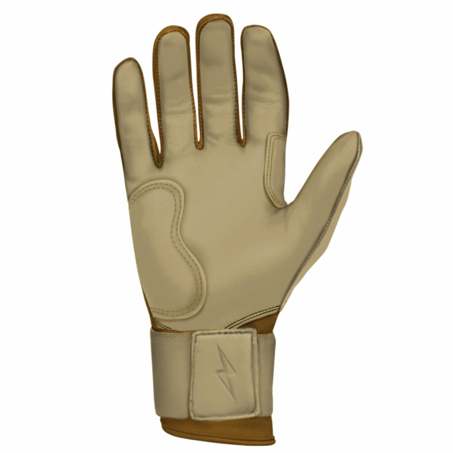 BRUCE BOLT Gold Series Long Cuff Batting Gloves | Gold Series