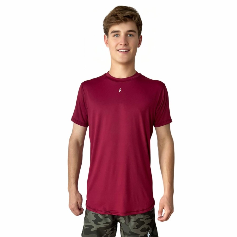 BRUCE BOLT Short Sleeve Performance T-Shirt With Reflective Bolt | Performance Tees