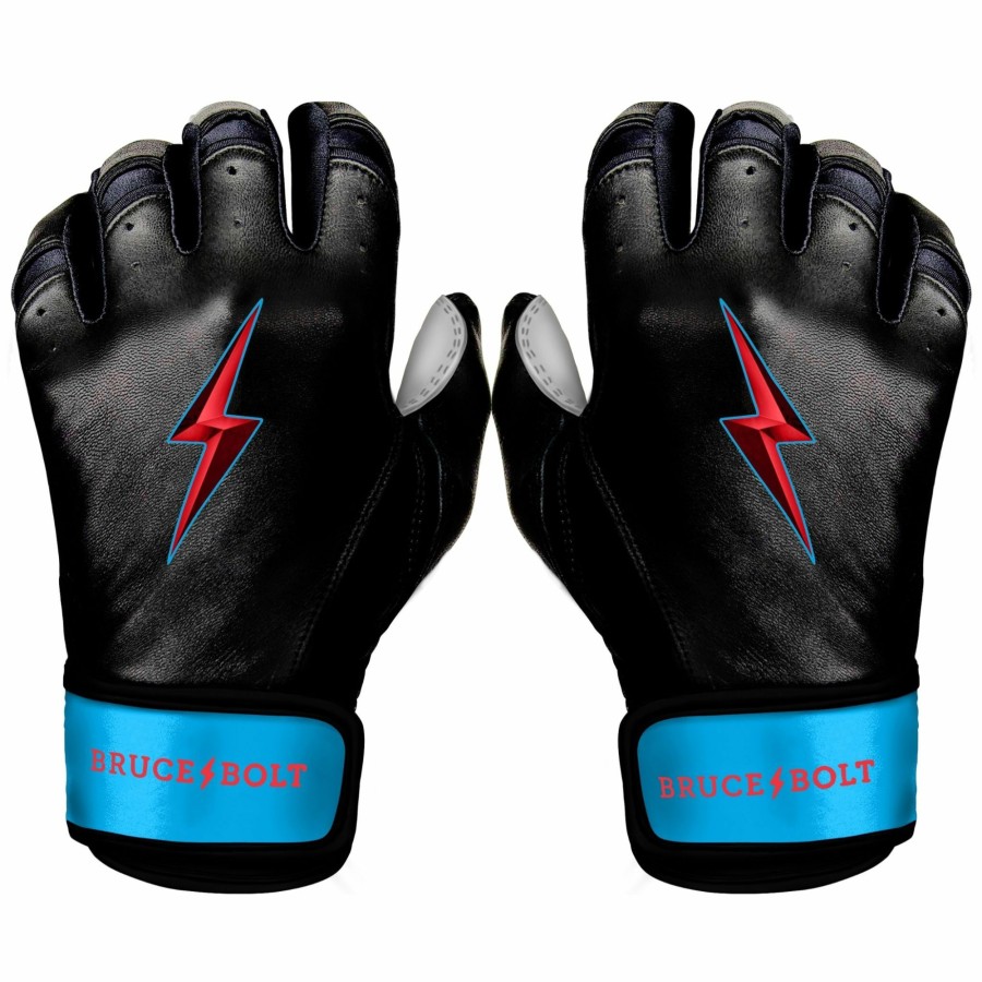 BRUCE BOLT Miami Series Short Cuff Batting Gloves | Batting Gloves