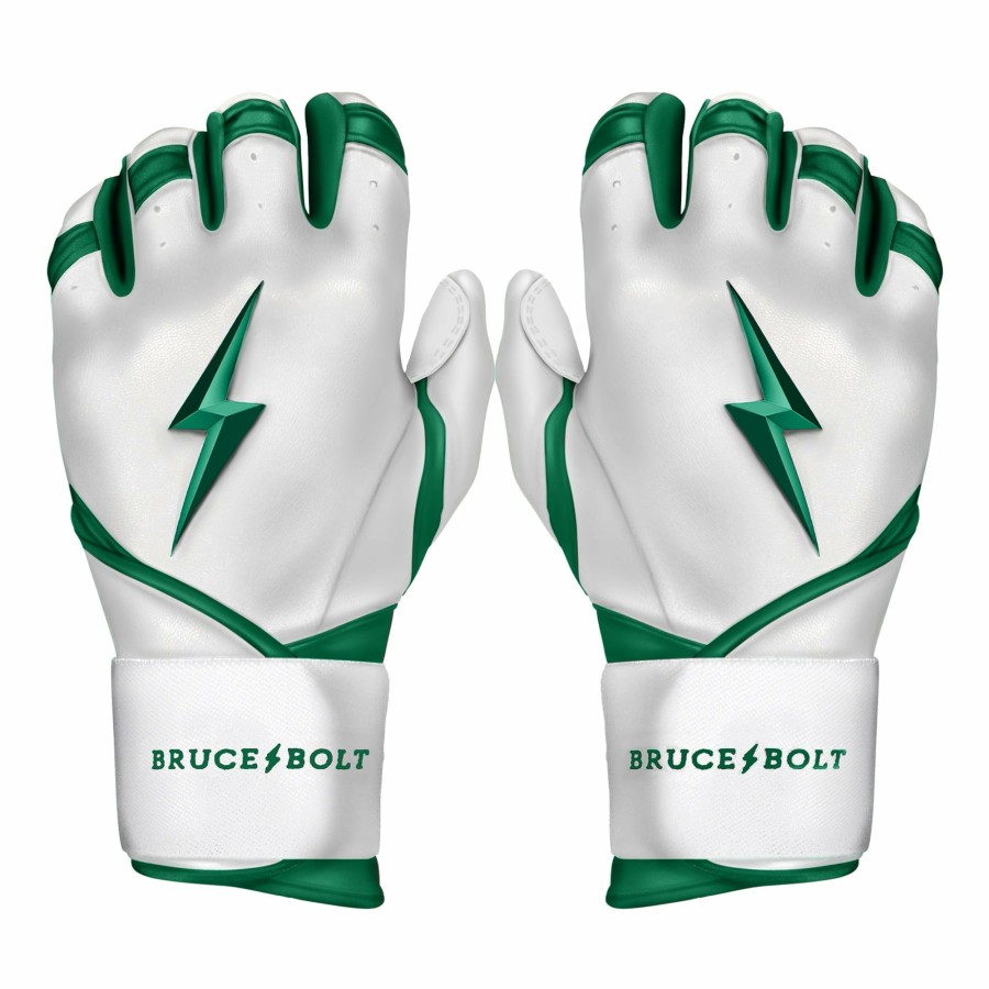 BRUCE BOLT Chrome Series Long Cuff Batting Gloves | Chrome Series