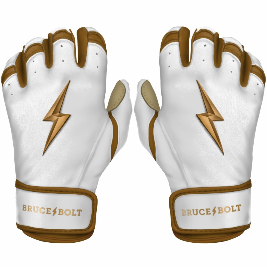 BRUCE BOLT Gold Series Short Cuff Batting Gloves | Gold Series