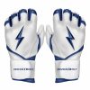 BRUCE BOLT Chrome Series Long Cuff Batting Gloves | Chrome Series