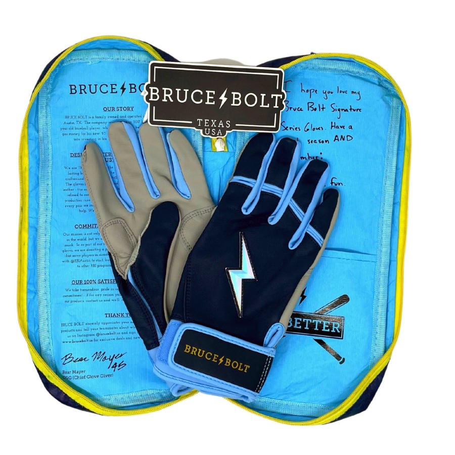 BRUCE BOLT Phillips Series Short Cuff Batting Gloves | Signature Series