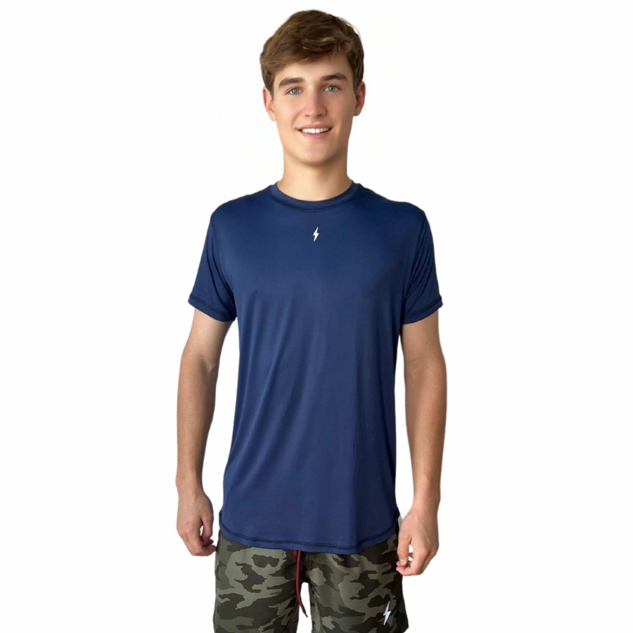 BRUCE BOLT Short Sleeve Performance T-Shirt With Reflective Bolt | Performance Tees