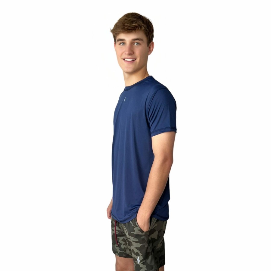 BRUCE BOLT Short Sleeve Performance T-Shirt With Reflective Bolt | Performance Tees