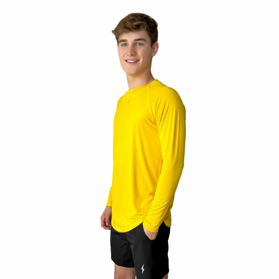 BRUCE BOLT Long Sleeve Performance T-Shirt With Reflective Bolt | Performance Tees