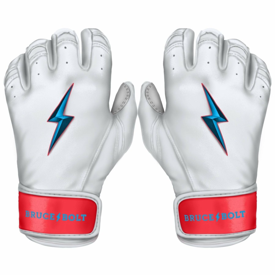 BRUCE BOLT Miami Series Short Cuff Batting Gloves | Signature Series