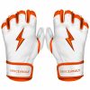 BRUCE BOLT Chrome Series Short Cuff Batting Gloves | Batting Gloves