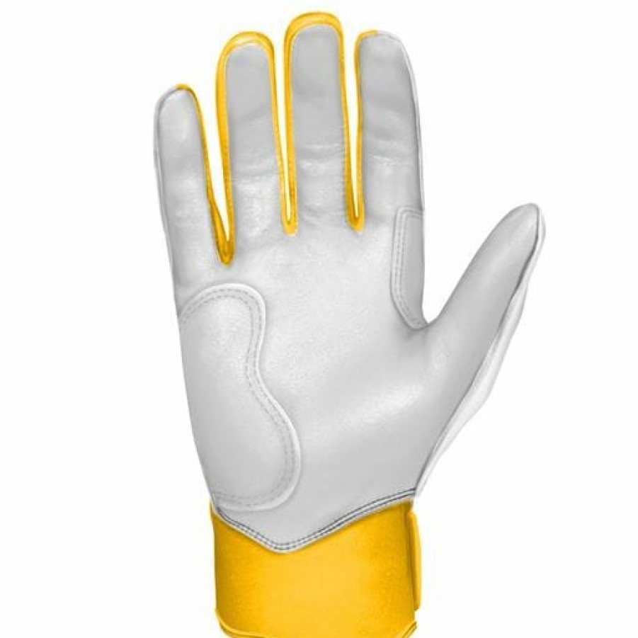 BRUCE BOLT Chrome Series Short Cuff Batting Gloves | Batting Gloves