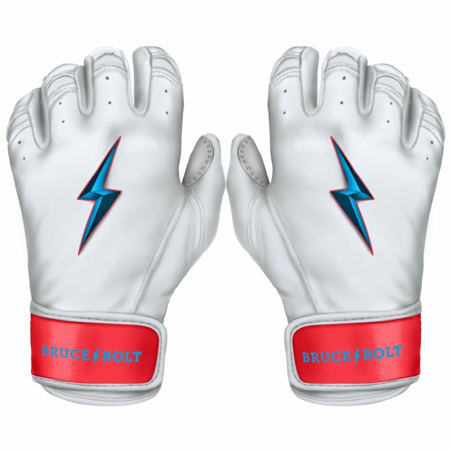 BRUCE BOLT Miami Series Short Cuff Batting Gloves | Batting Gloves