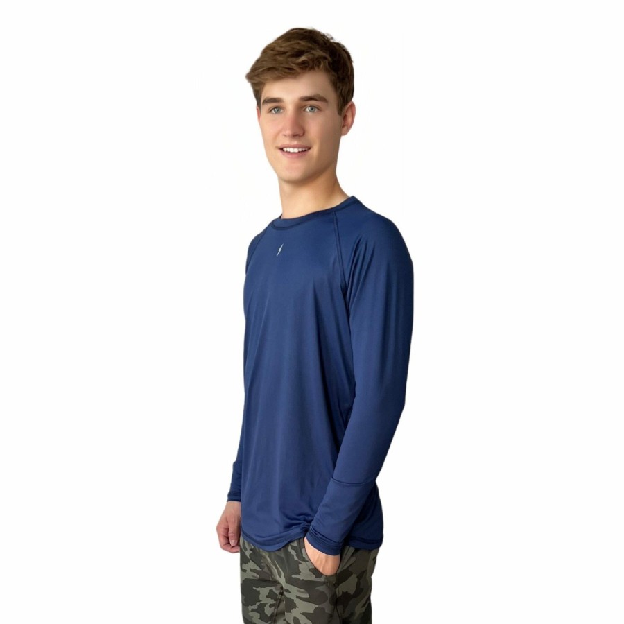 BRUCE BOLT Long Sleeve Performance T-Shirt With Reflective Bolt | Performance