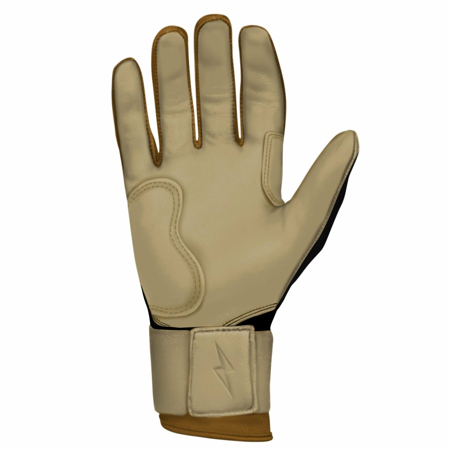 BRUCE BOLT Gold Series Long Cuff Batting Gloves | Gold Series