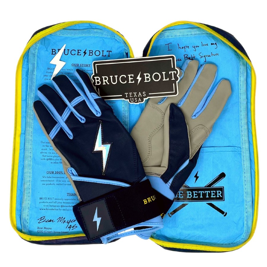 BRUCE BOLT Phillips Series Long Cuff Batting Gloves | Batting Gloves