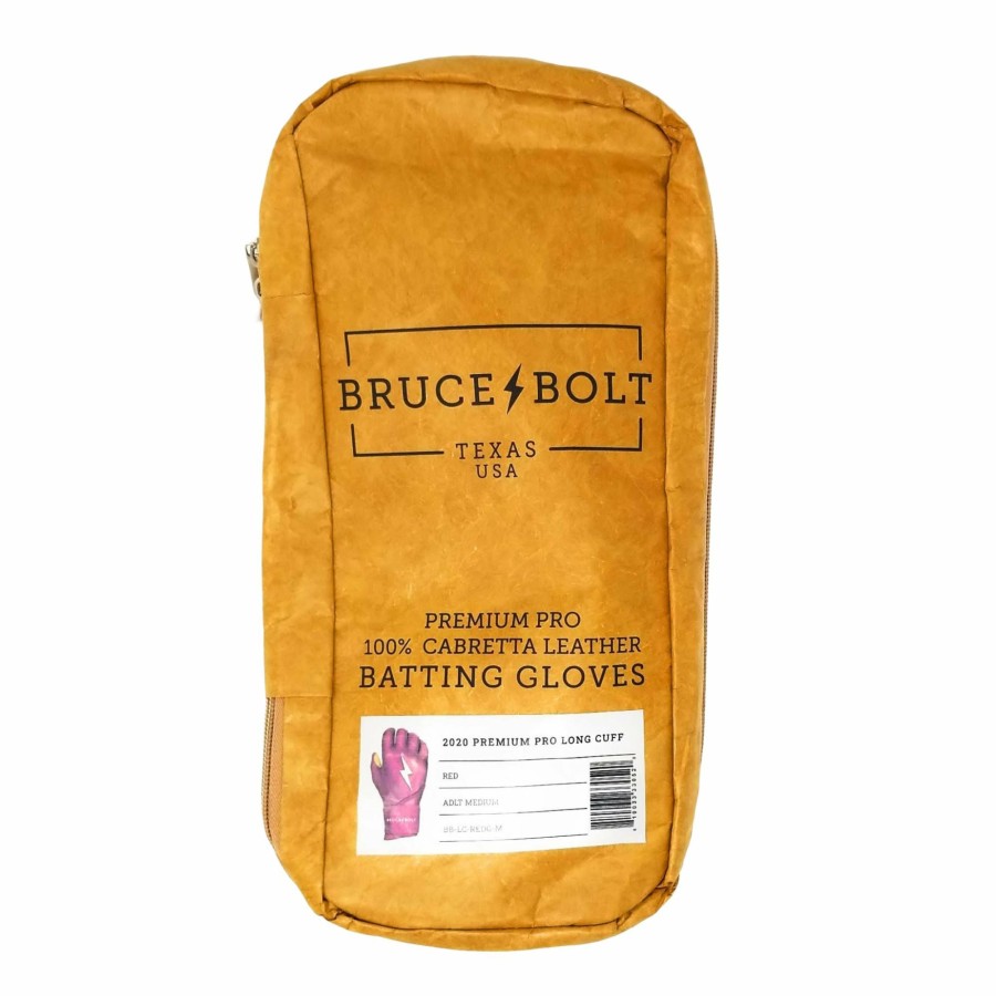 BRUCE BOLT Long Cuff Batting Gloves | Batting Gloves