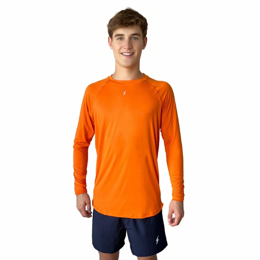 BRUCE BOLT Long Sleeve Performance T-Shirt With Reflective Bolt | Performance