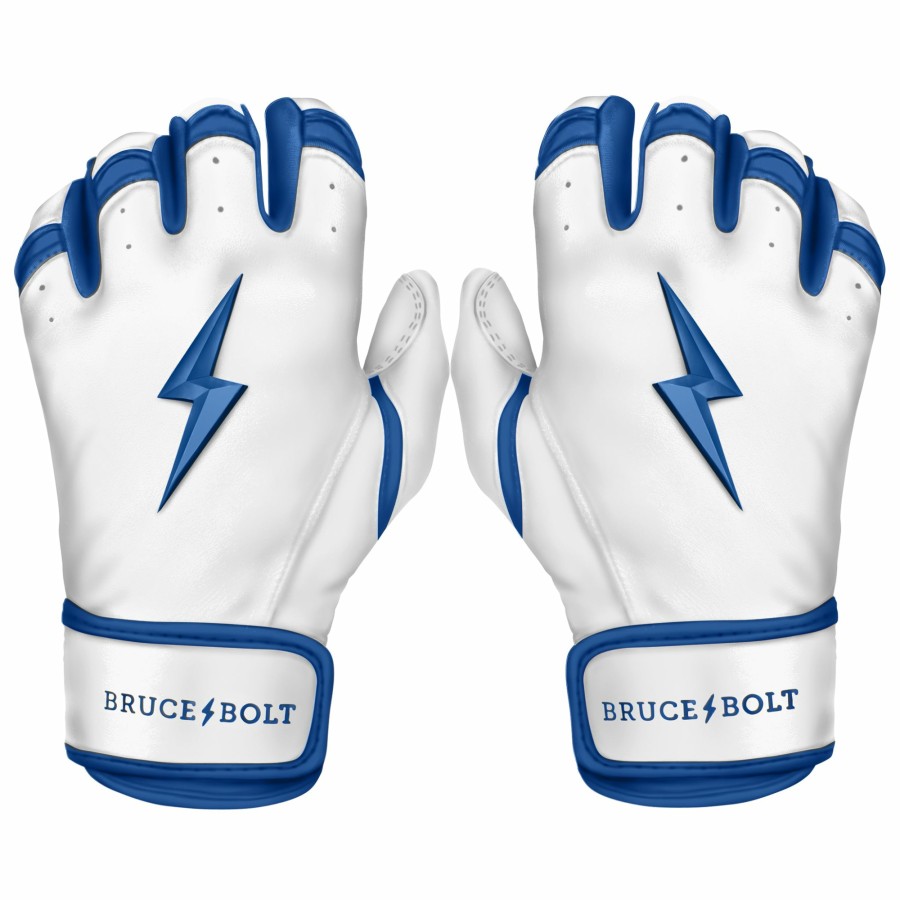 BRUCE BOLT Chrome Series Short Cuff Batting Gloves | Batting Gloves