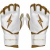 BRUCE BOLT Gold Series Long Cuff Batting Gloves | Gold Series