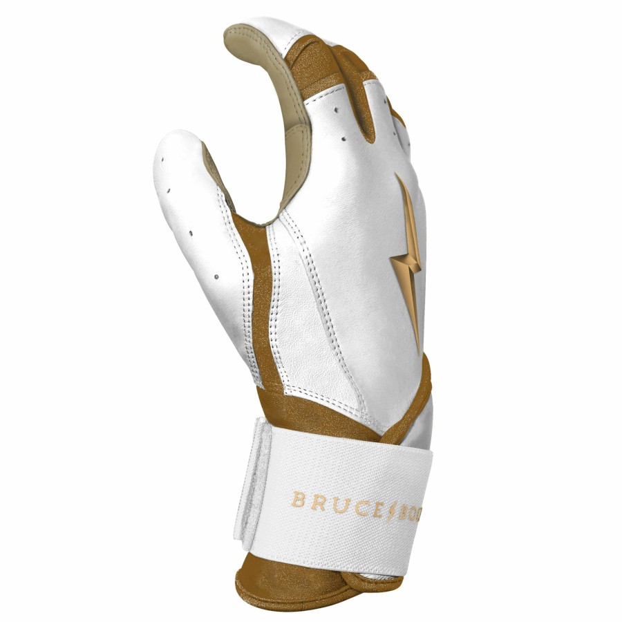 BRUCE BOLT Gold Series Long Cuff Batting Gloves | Gold Series