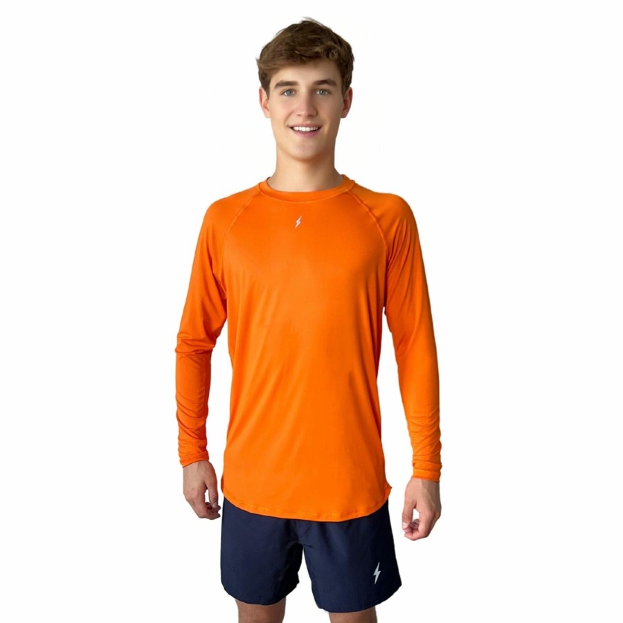 BRUCE BOLT Long Sleeve Performance T-Shirt With Reflective Bolt | Performance Tees