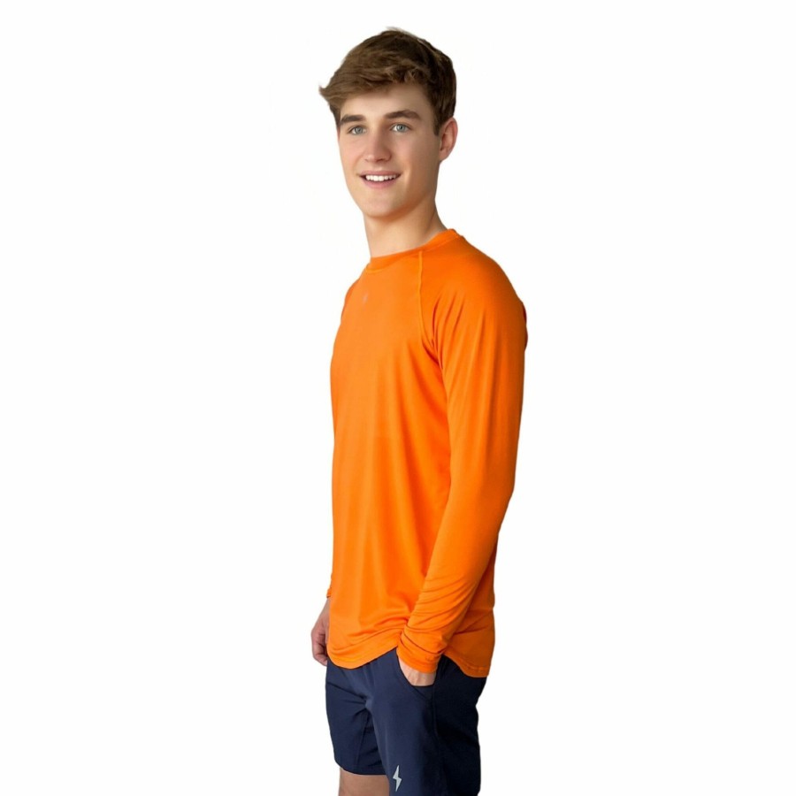 BRUCE BOLT Long Sleeve Performance T-Shirt With Reflective Bolt | Performance Tees