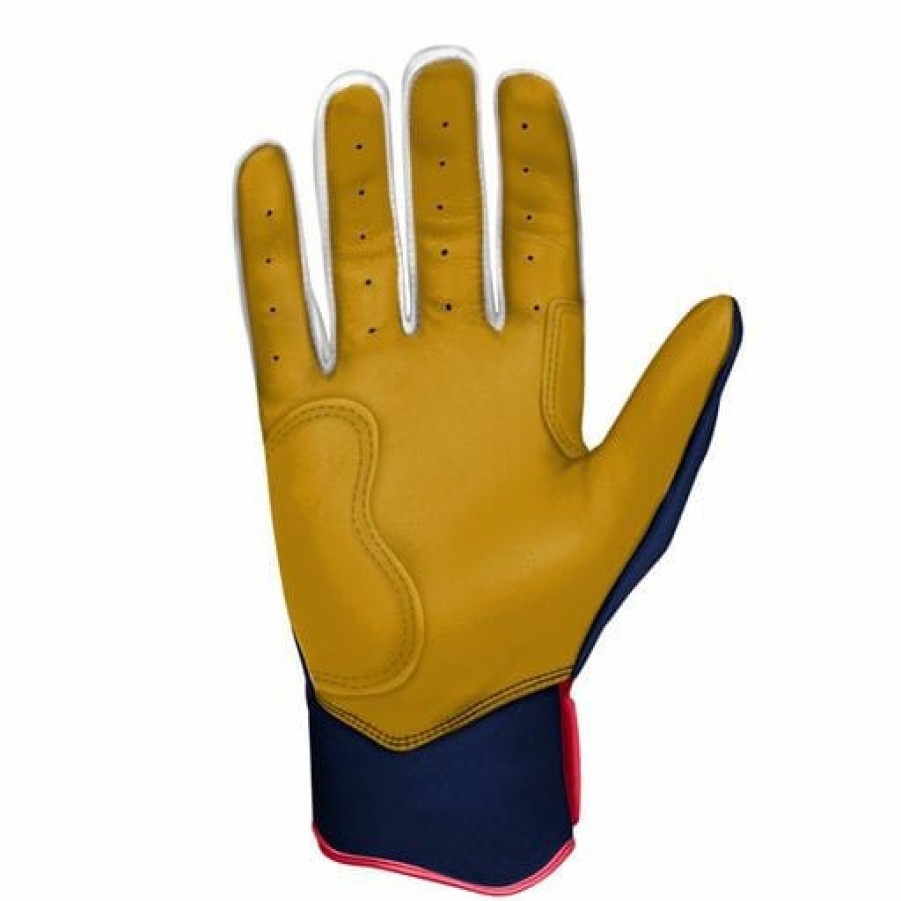 BRUCE BOLT Patriot Series Short Cuff Batting Gloves | Batting Gloves